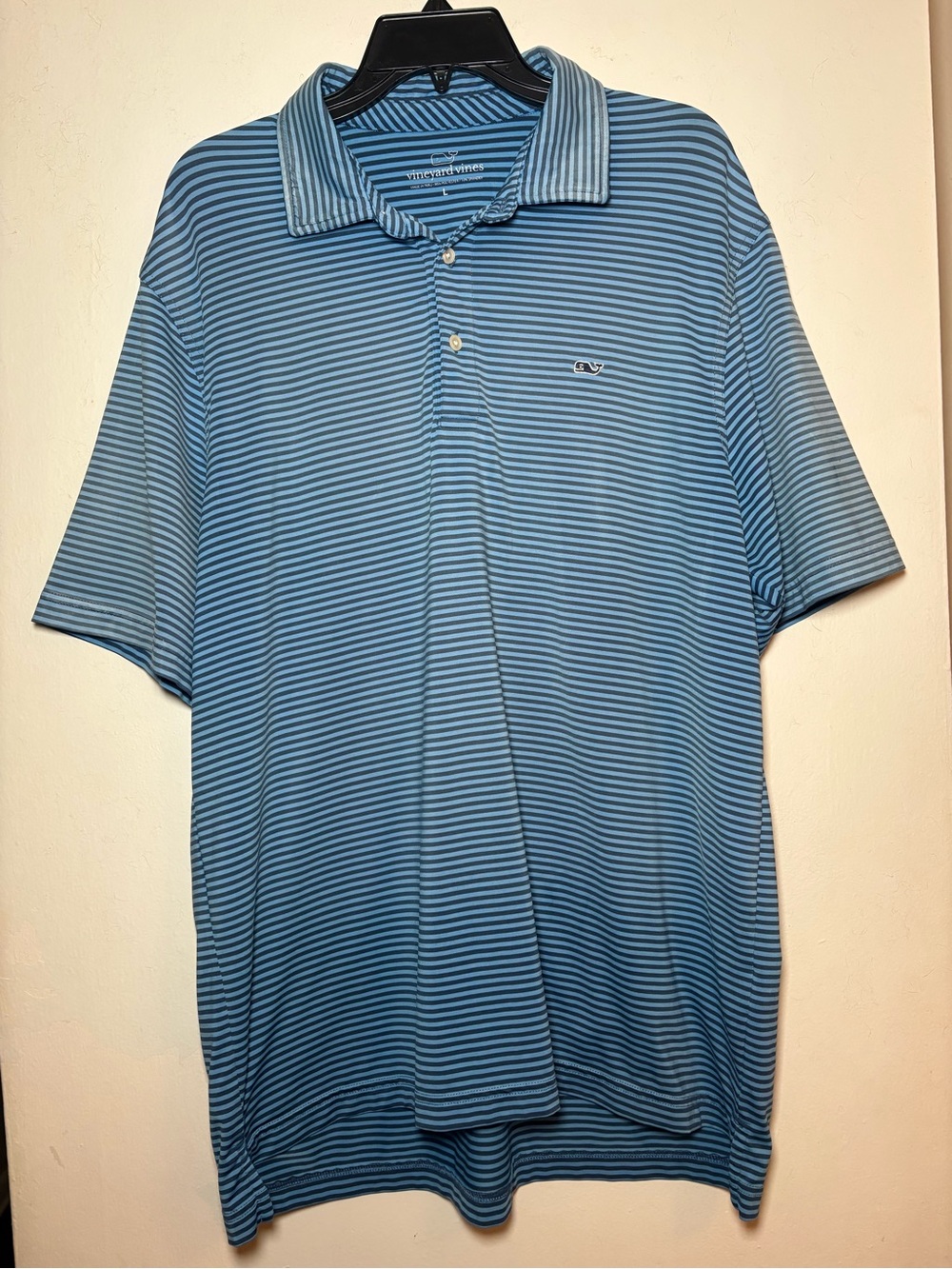 Vineyard Vines Blue Striped Men's Polo